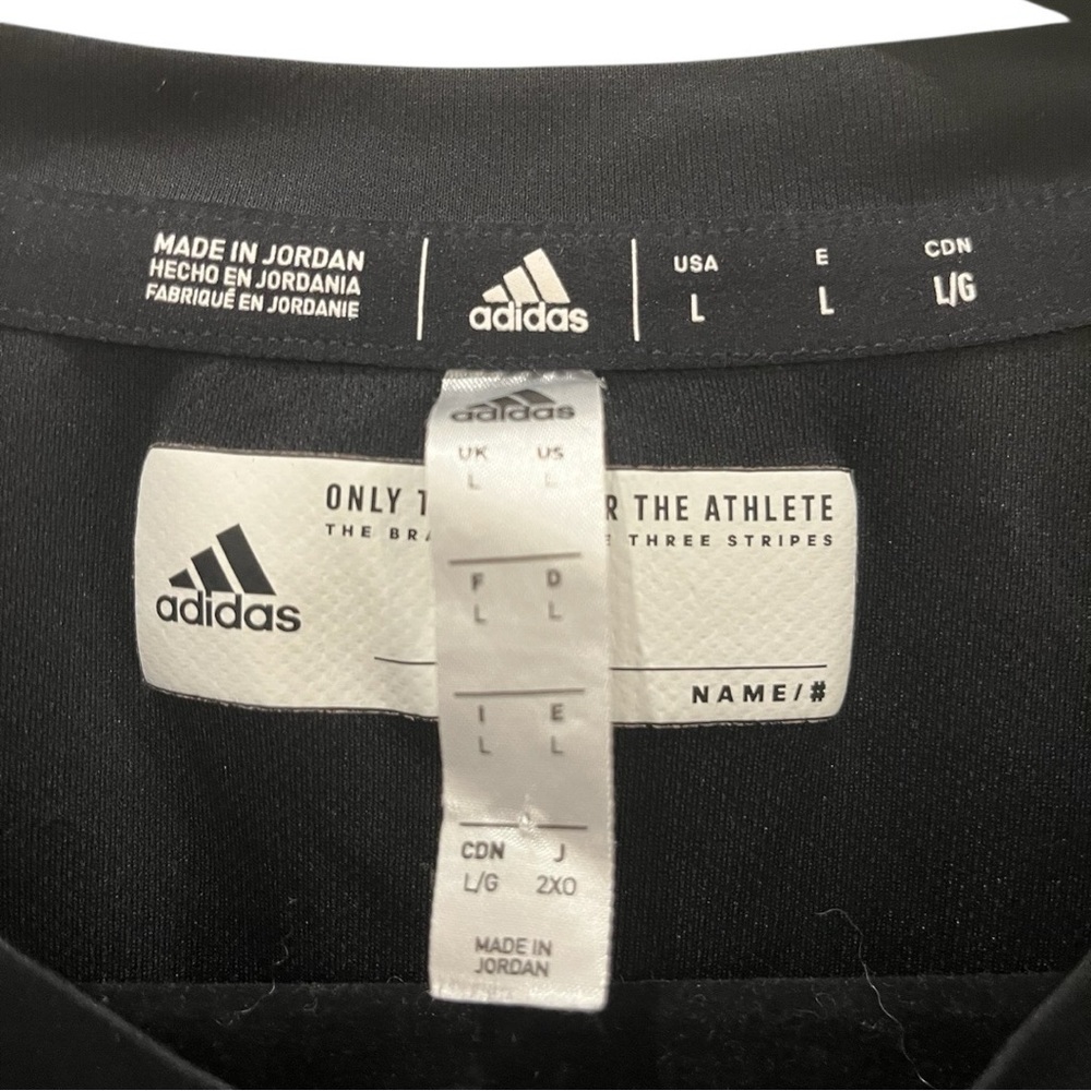 Adidas Men's Classic Black Tee Size Large - Picture 3 of 3